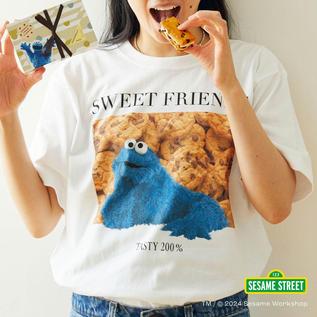 ノーレーズンサンドイッチ 限定クッキーモンスター Tシャツ М 新品未使用