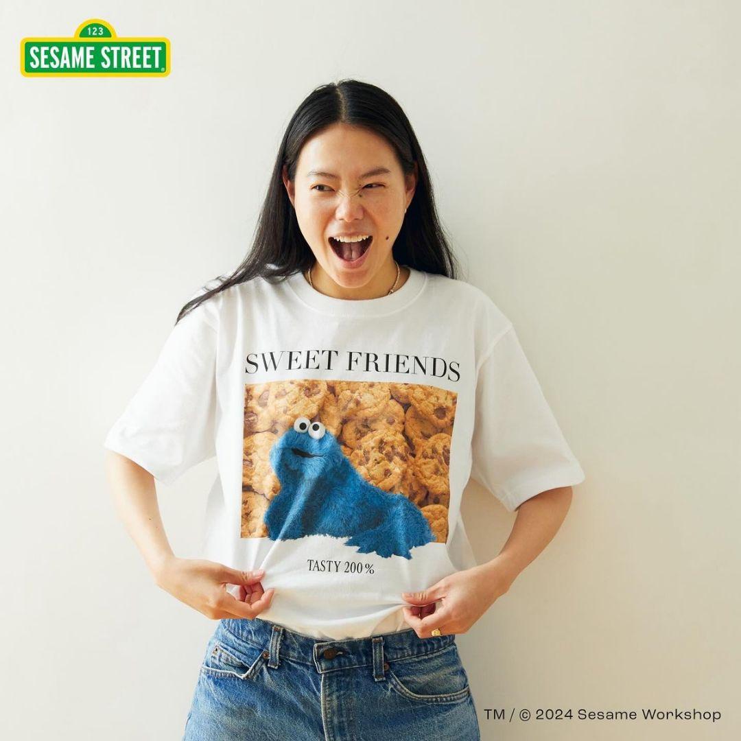 ノーレーズンサンドイッチ 限定クッキーモンスター Tシャツ М 新品未使用