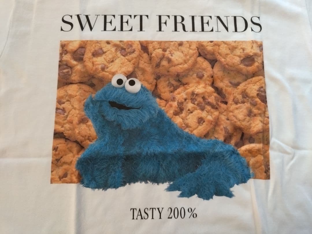 ノーレーズンサンドイッチ 限定クッキーモンスター Tシャツ М 新品未使用