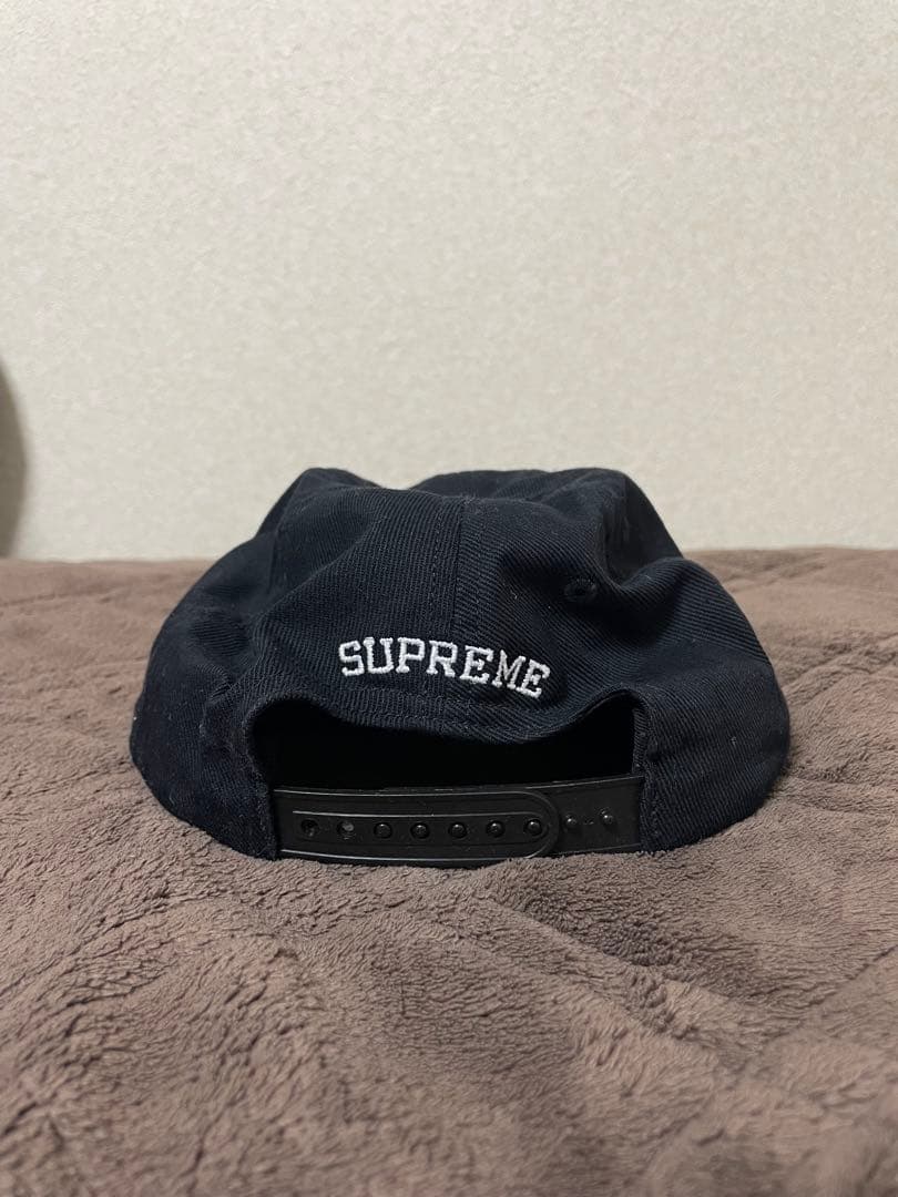 SUPREME キャップ　ブラック