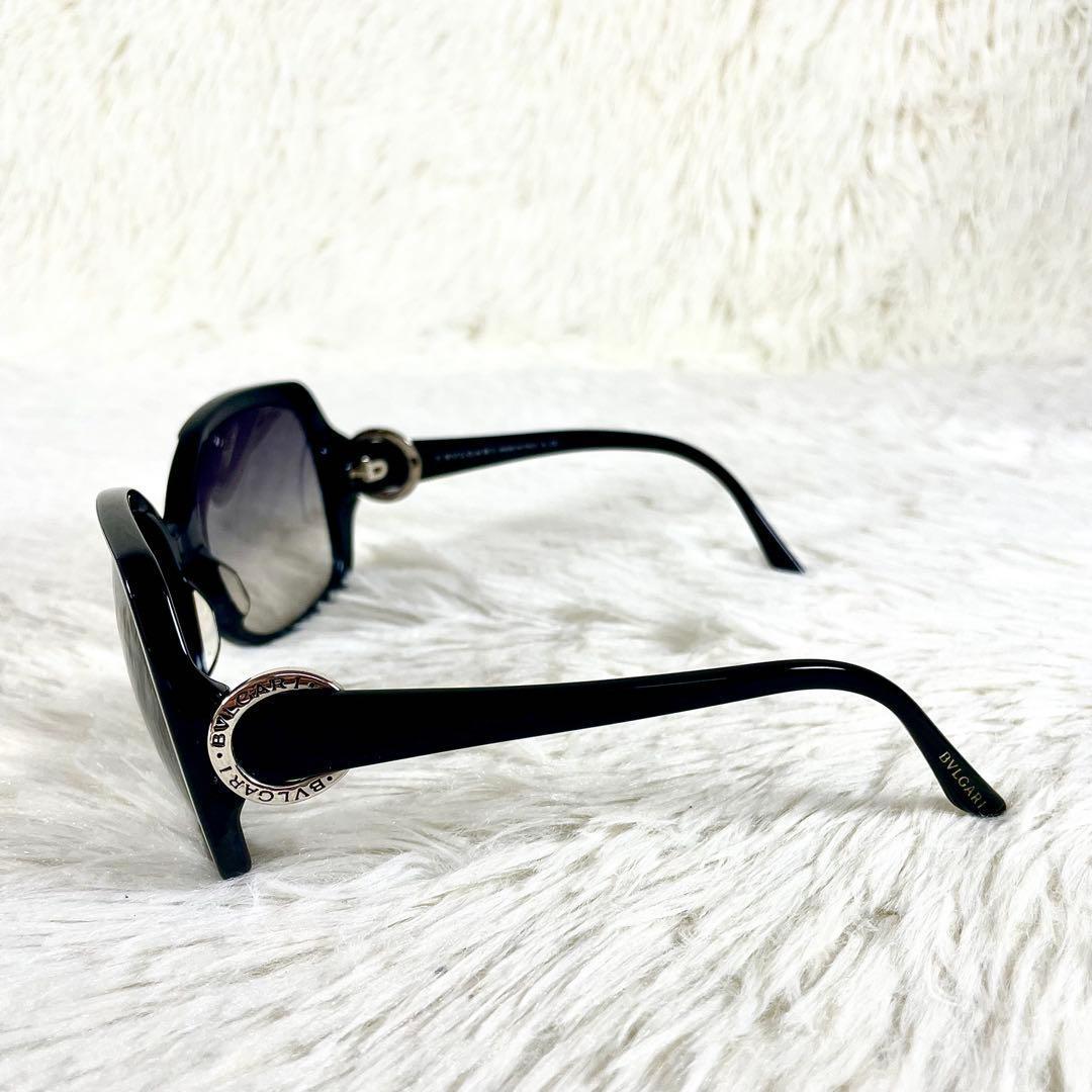 極美品　BVLGARI　サングラス　8035-A　ブラックレンズ・フレーム