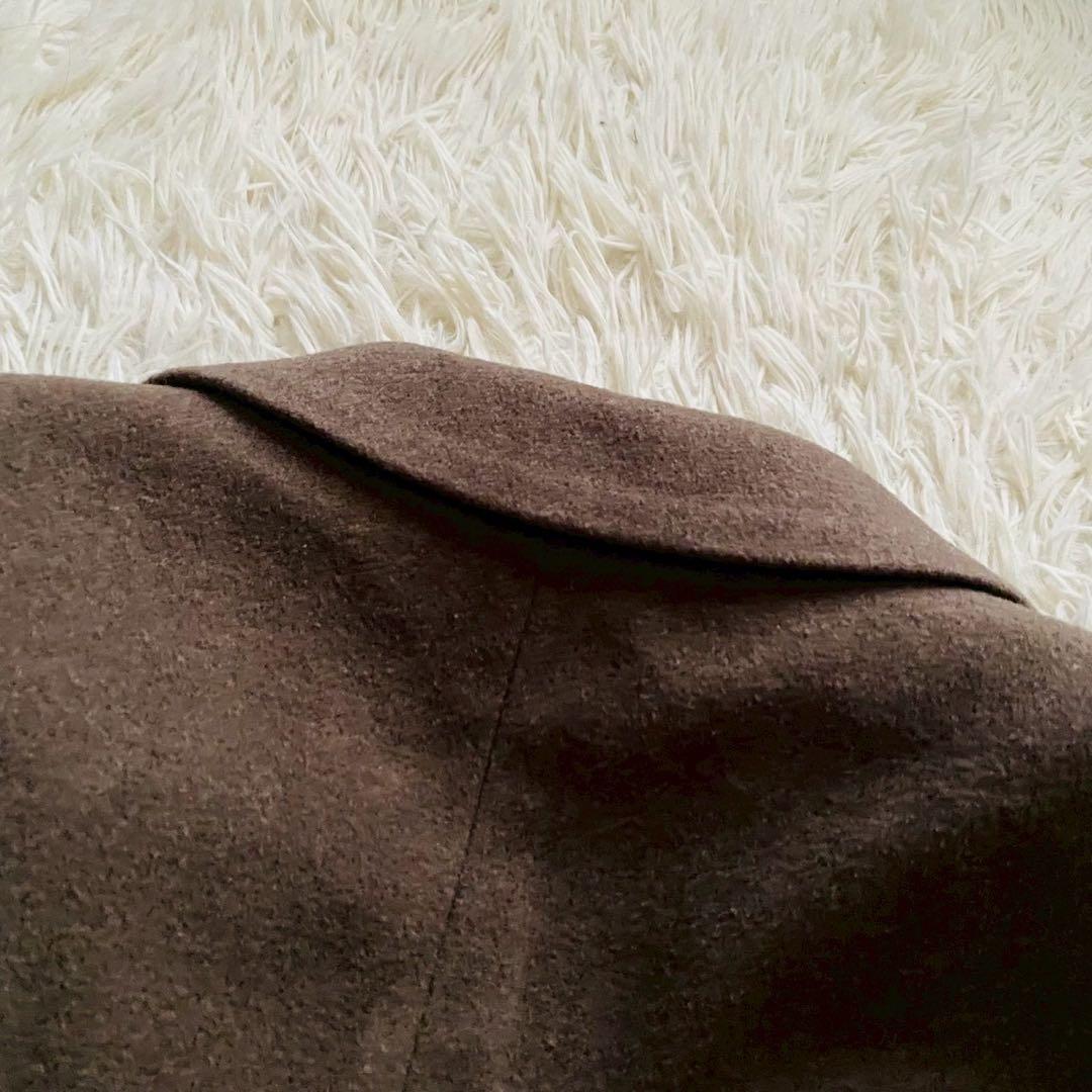 ヒューゴボス●極美品/希少2XL●最上級イタリア製カシミヤ 2Bモダンジャケット