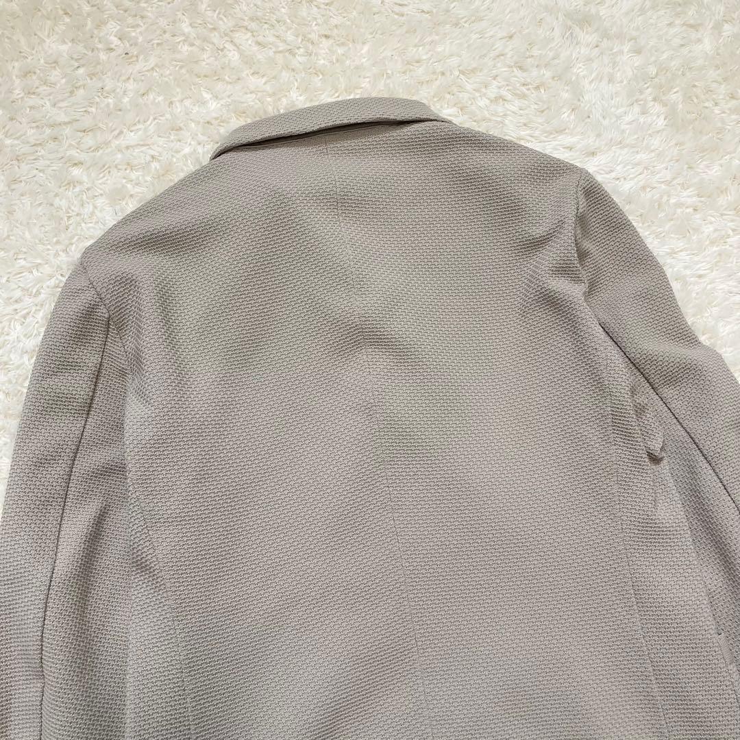 未使用級✨️24SS エポカウォモ ダブルブレストニットジャケット ベージュ 46