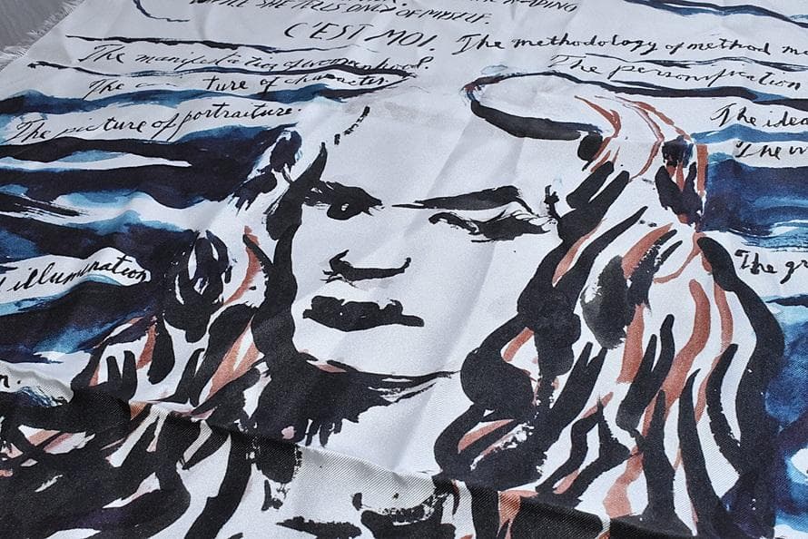 DIOR×Raymond Pettibon ディオール シルク スカーフ 希少