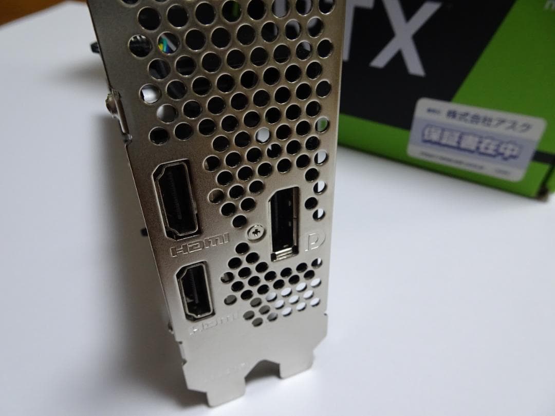 RTX3050 LP MSI製 ロープロ 補助電源不要 箱付 動作確認済 スリム