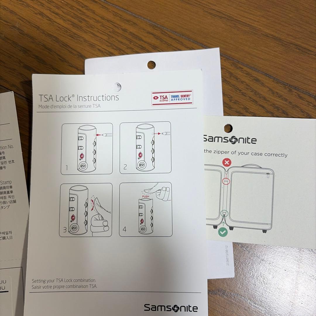 最終価格【新品】Samsonite Spinner 75/28 スピナー