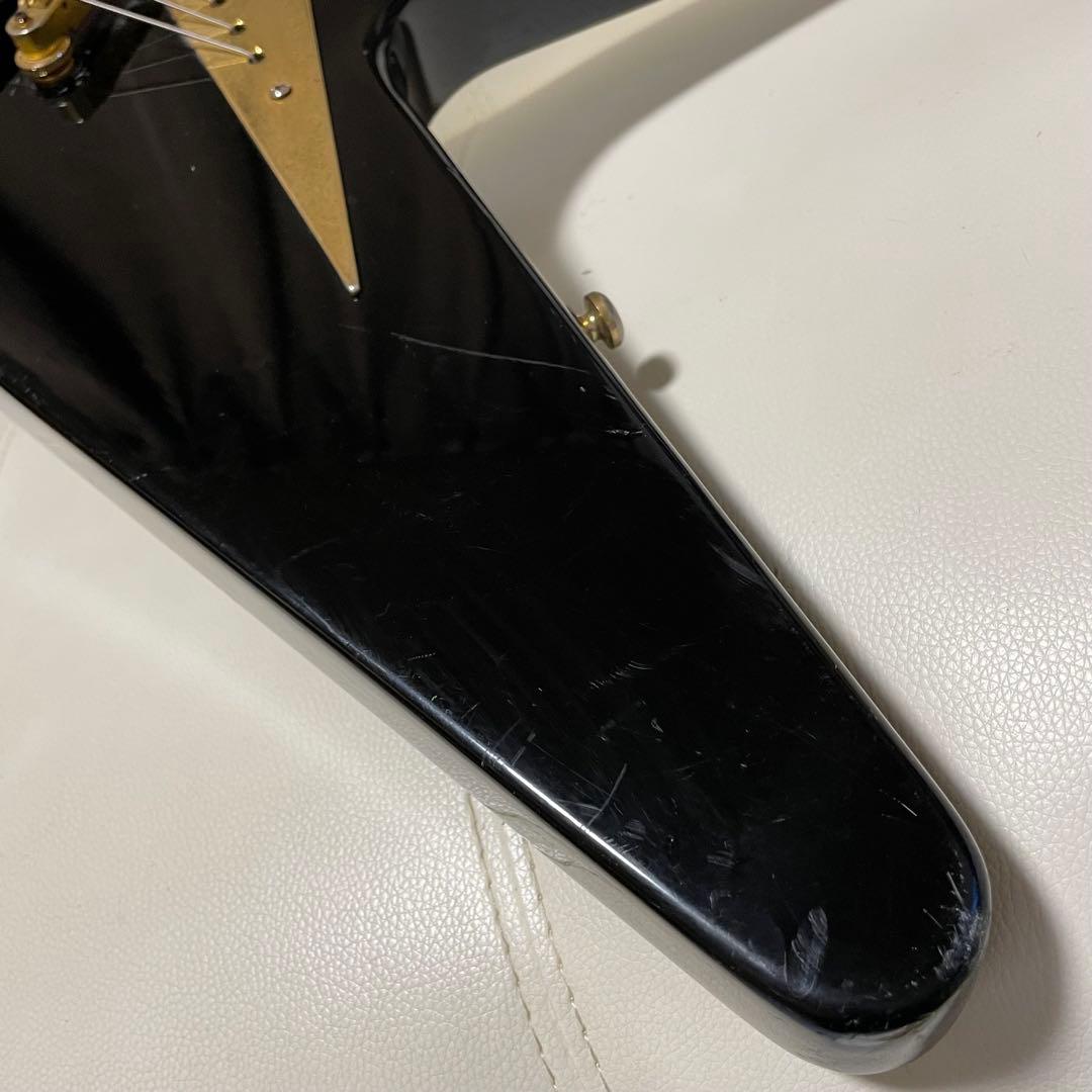 Epiphoneby Gibson FlyingV ゴールドパーツ エレキギター