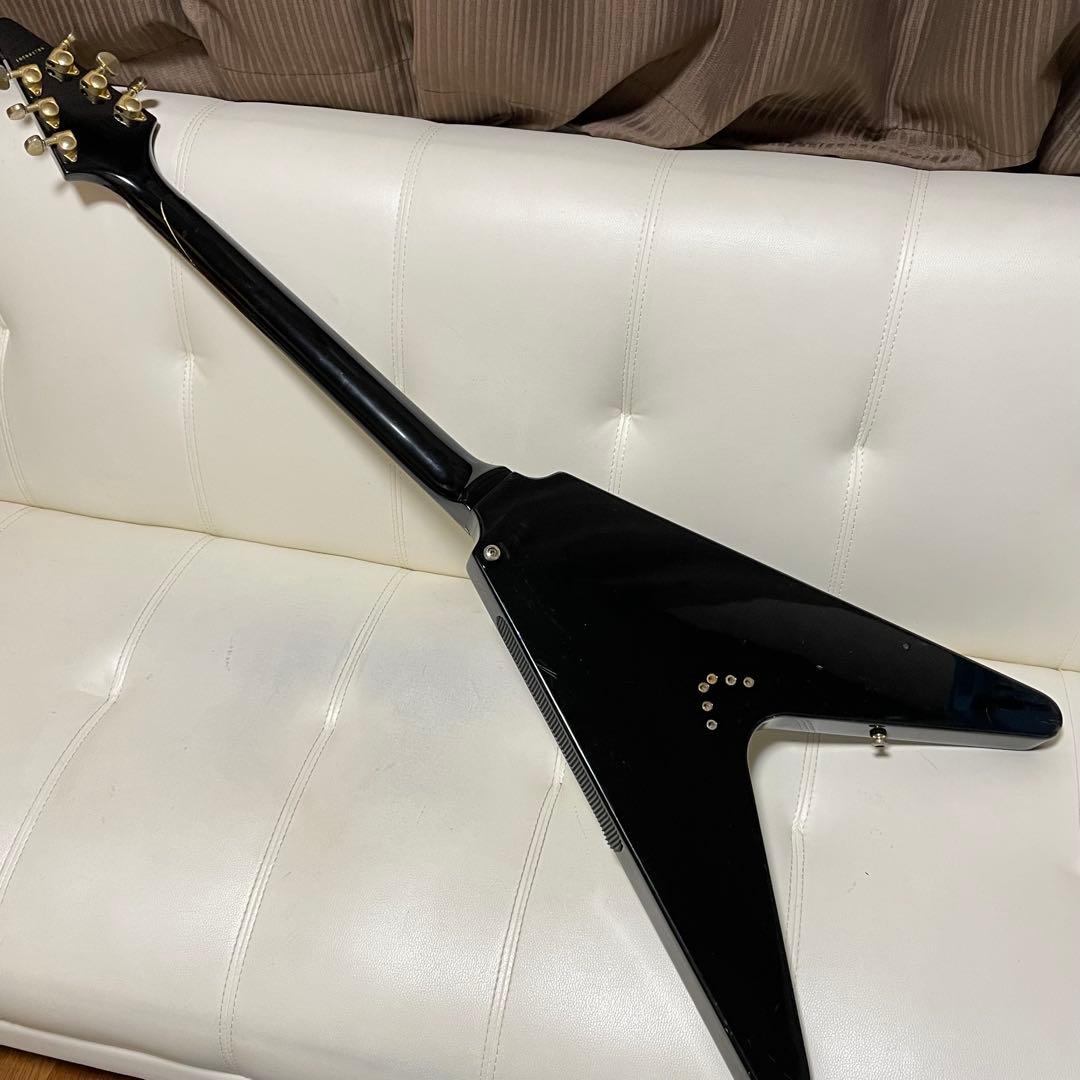 Epiphoneby Gibson FlyingV ゴールドパーツ エレキギター
