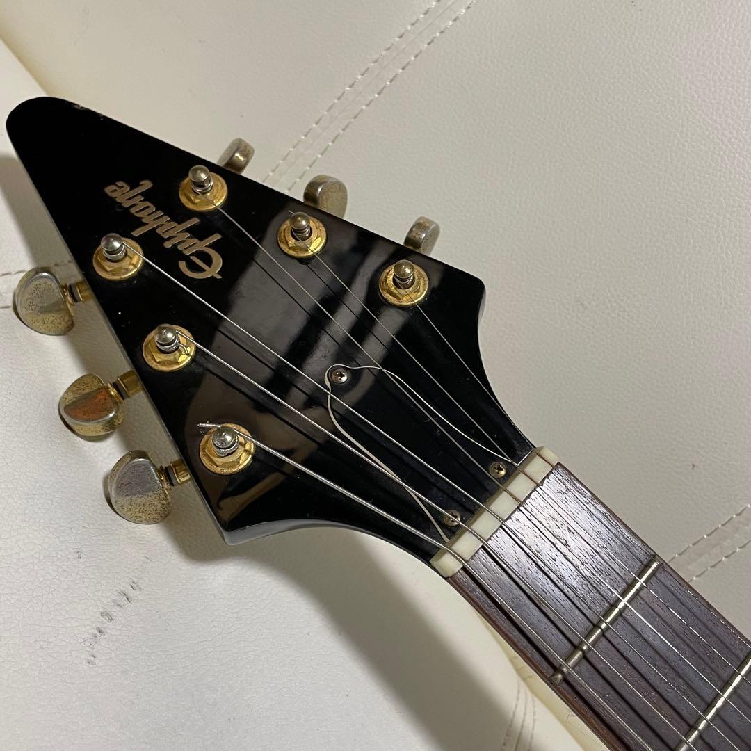 Epiphoneby Gibson FlyingV ゴールドパーツ エレキギター