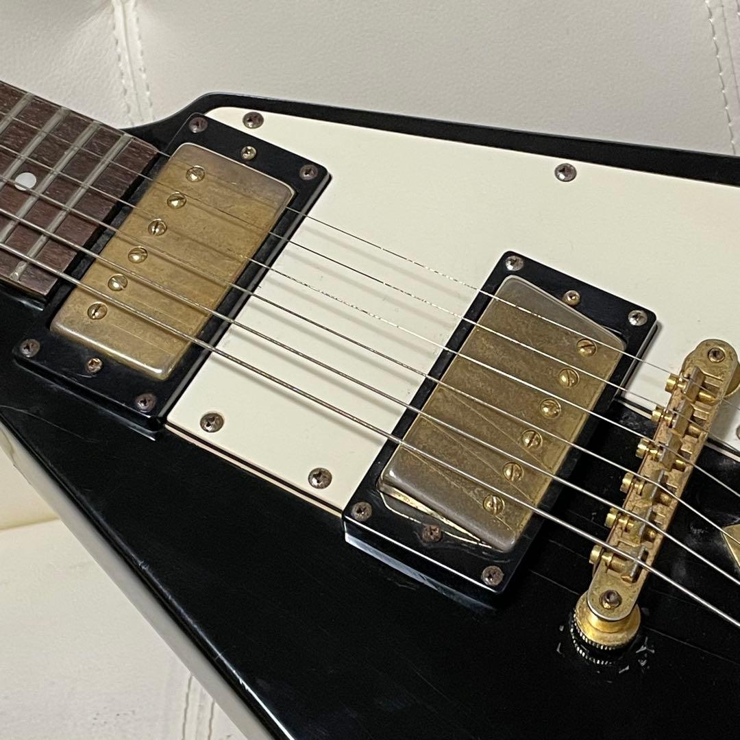 Epiphoneby Gibson FlyingV ゴールドパーツ エレキギター