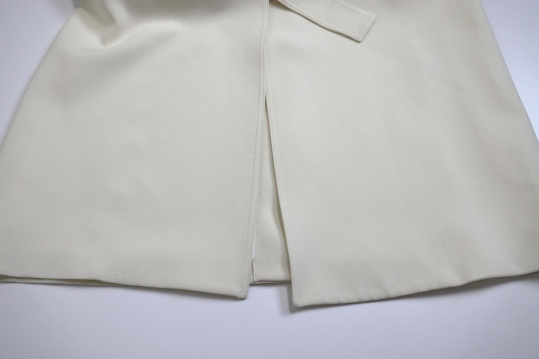 Theory 23SS Admiral Crepe トレンチ コート 白 P