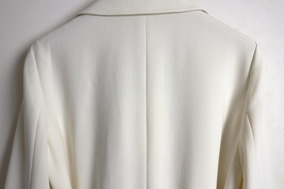 Theory 23SS Admiral Crepe トレンチ コート 白 P