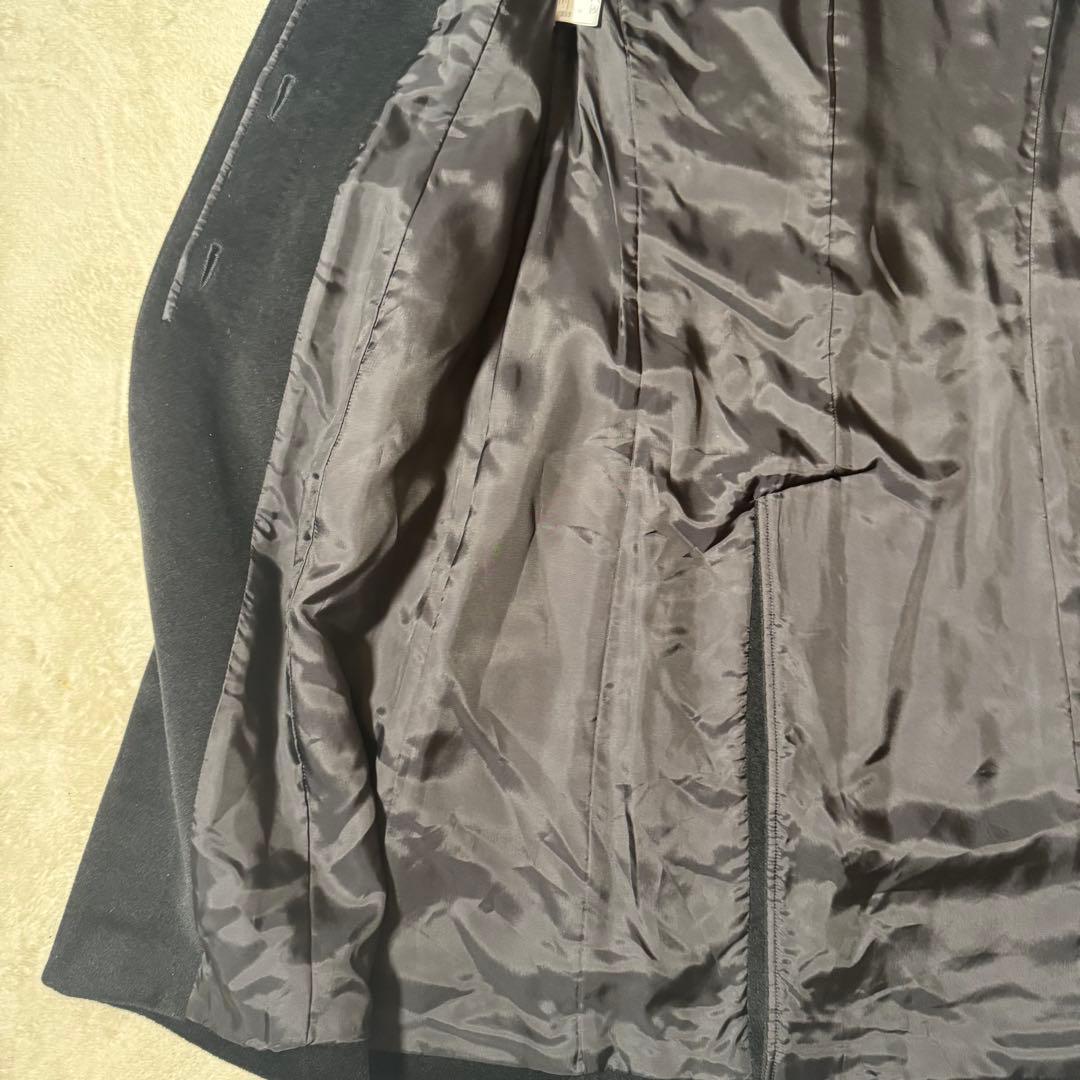 【極美品】23区 アンゴラ混 カシミヤ混 ロングコート ブルーフォックス 40