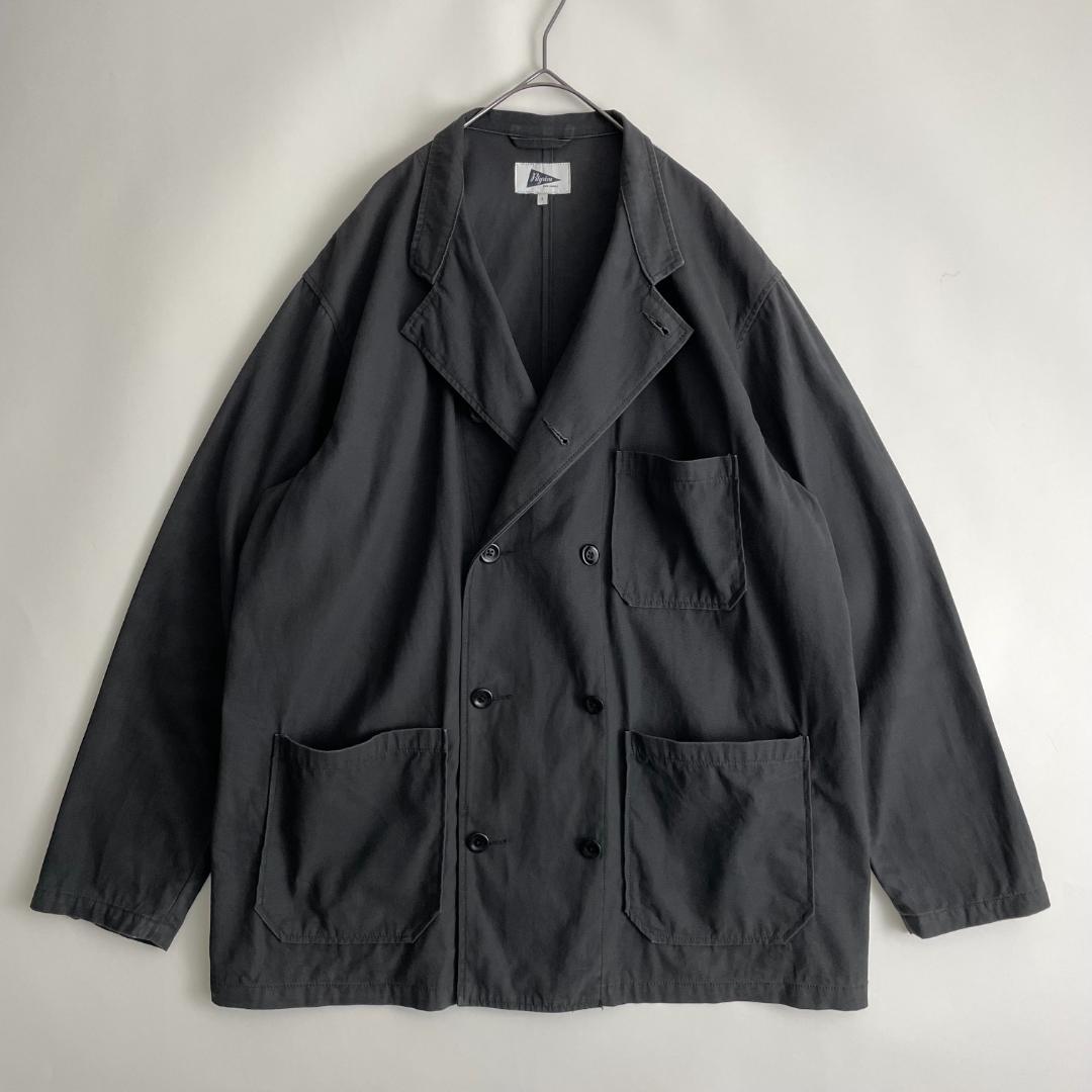 Pilgrim Surf+Supply 大きめ L ダブルオーバージャケット 黒