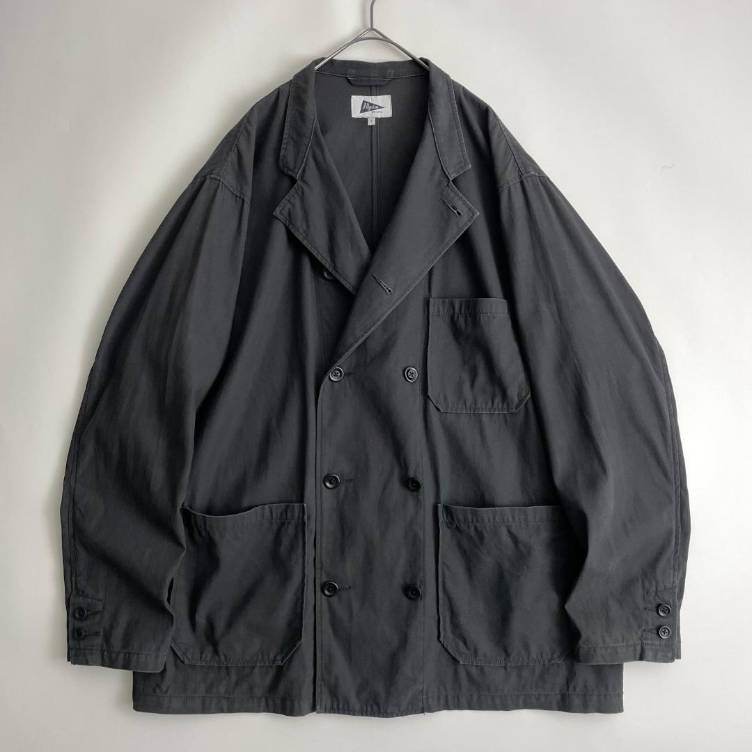 Pilgrim Surf+Supply 大きめ L ダブルオーバージャケット 黒