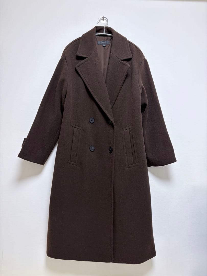 【試着のみ】ZARA ソフトオーバーサイズコート XS