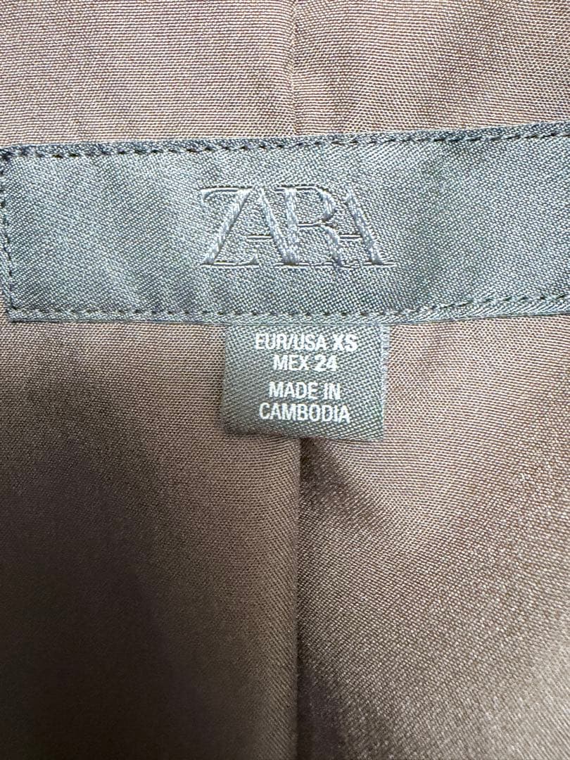 【試着のみ】ZARA ソフトオーバーサイズコート XS