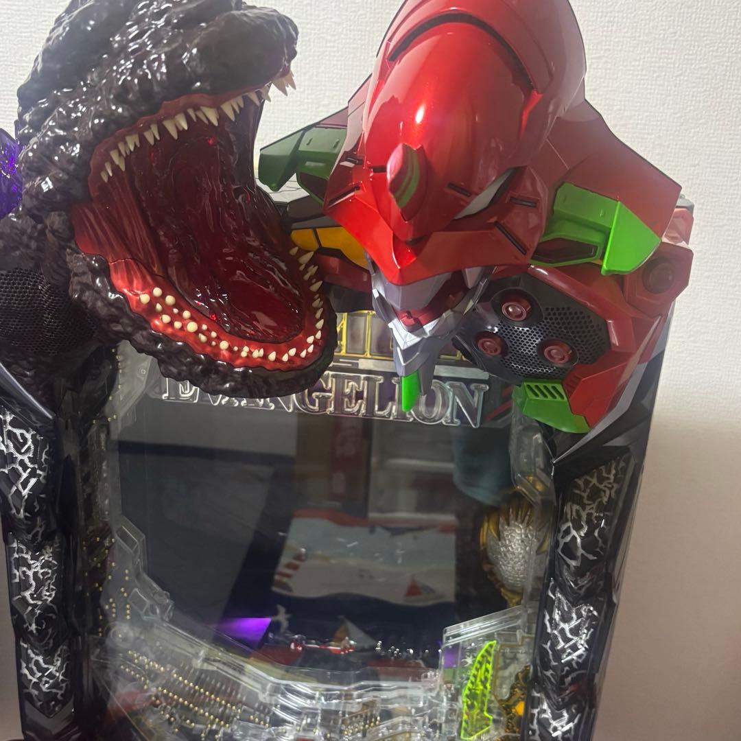 スマパチ実機 ｅ ゴジラVSエヴァンゲリオン２bA 簡易ユニット付 送料無料