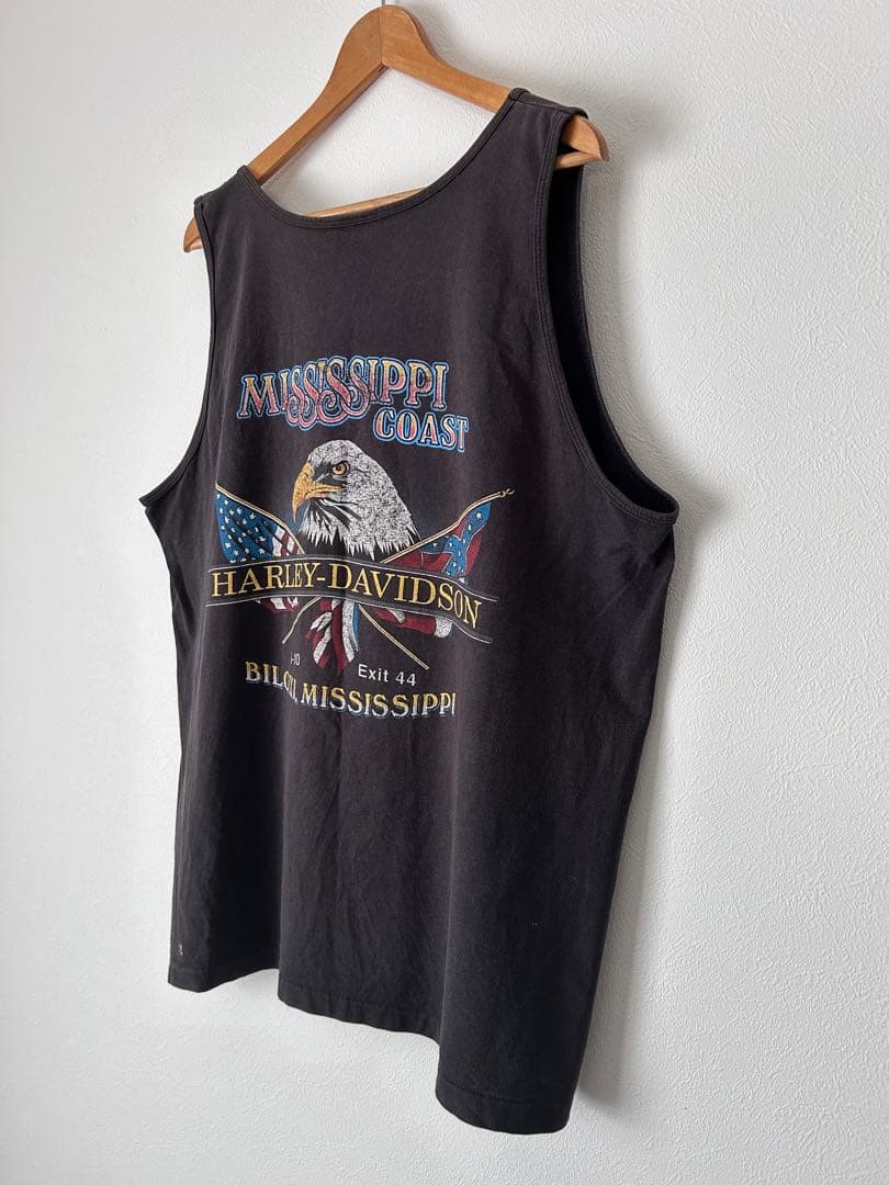 HARLEY DAVIDSON タンクトップ　両面プリント　90's USA製