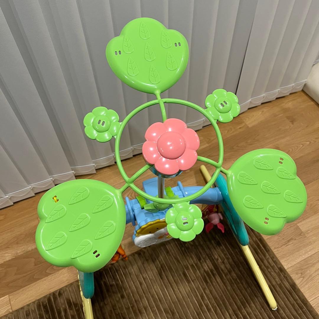 美品　プーメリー　メロディー付きベビージム ベビージム　　おもちゃ　メリー