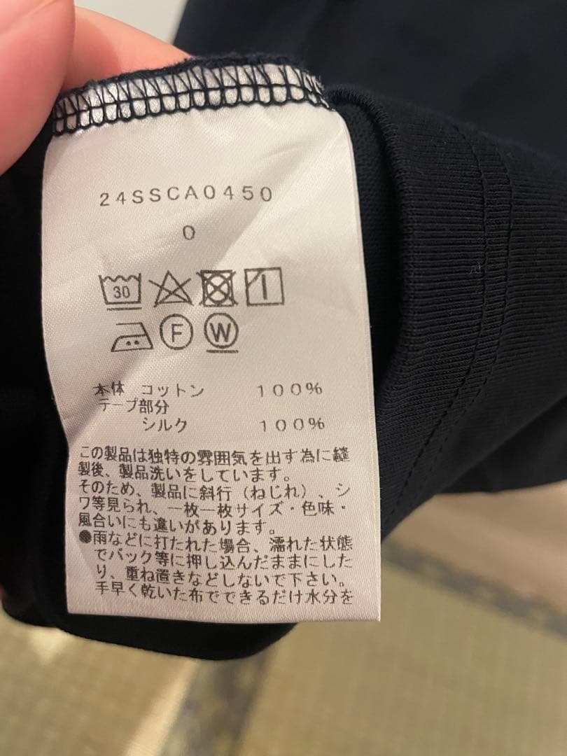 cantate カンタータ　Tシャツ　ネイビー