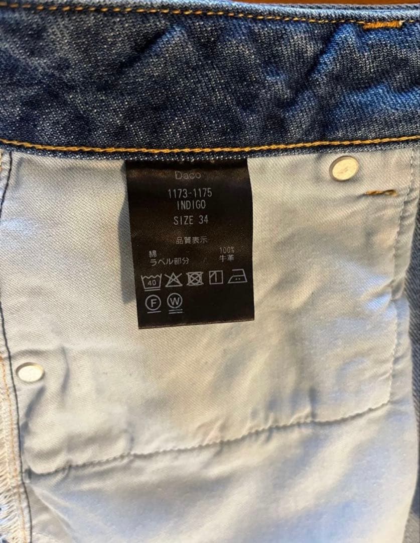 パンツ SHISHIKUI / Daco / INDIGO 34
