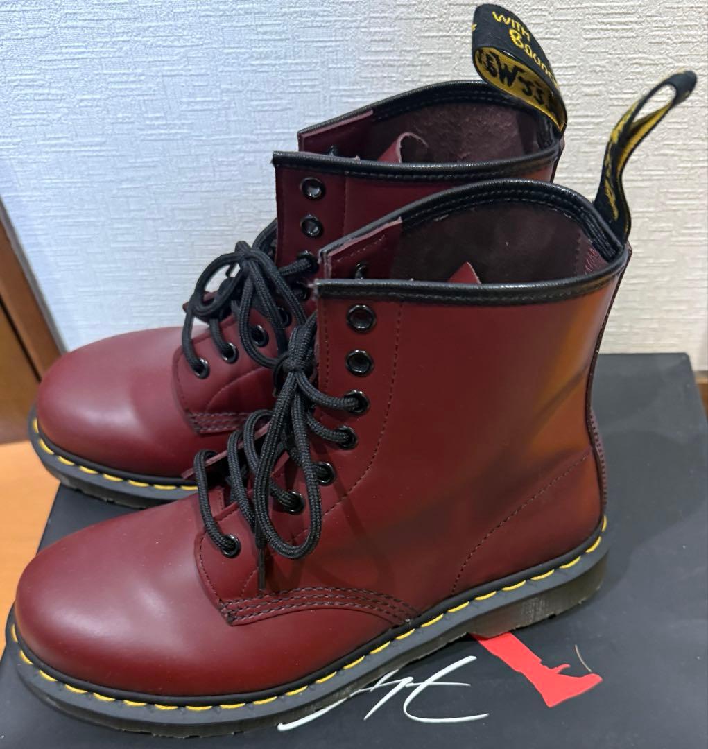 K*o様 Dr.Martens チェリーレッドUK5 8ホールブーツ　UK6 2
