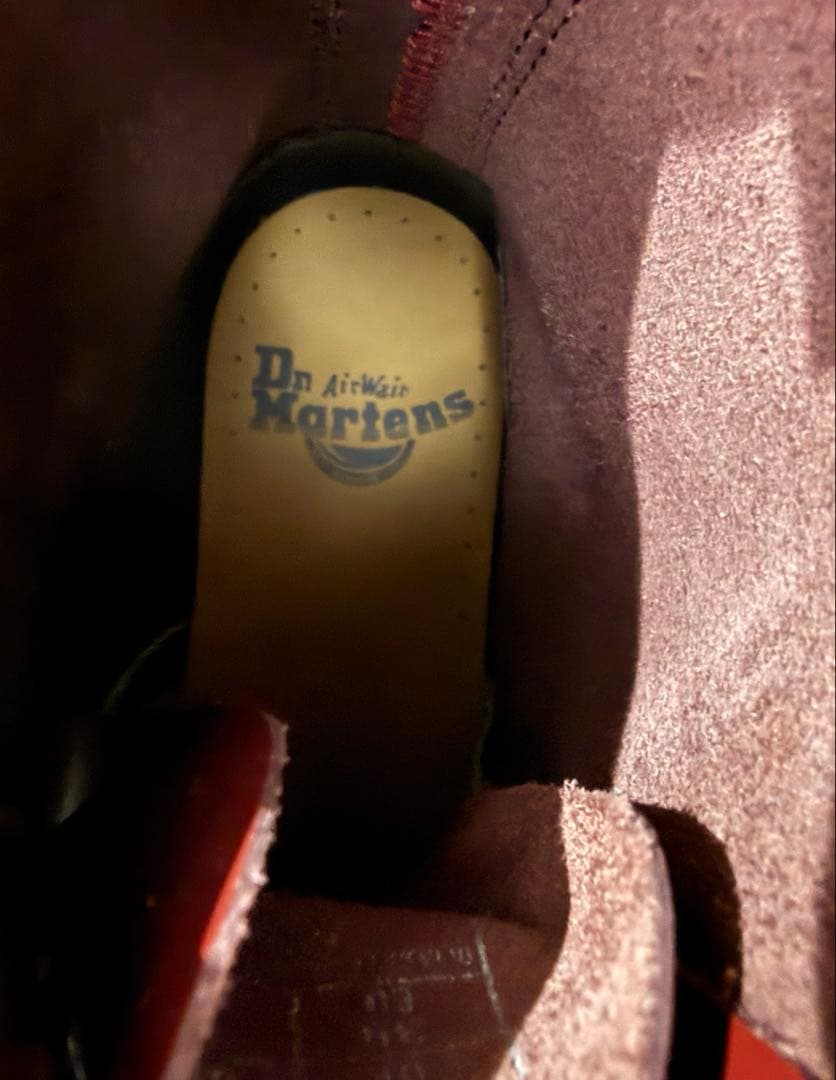 K*o様 Dr.Martens チェリーレッドUK5 8ホールブーツ　UK6 2