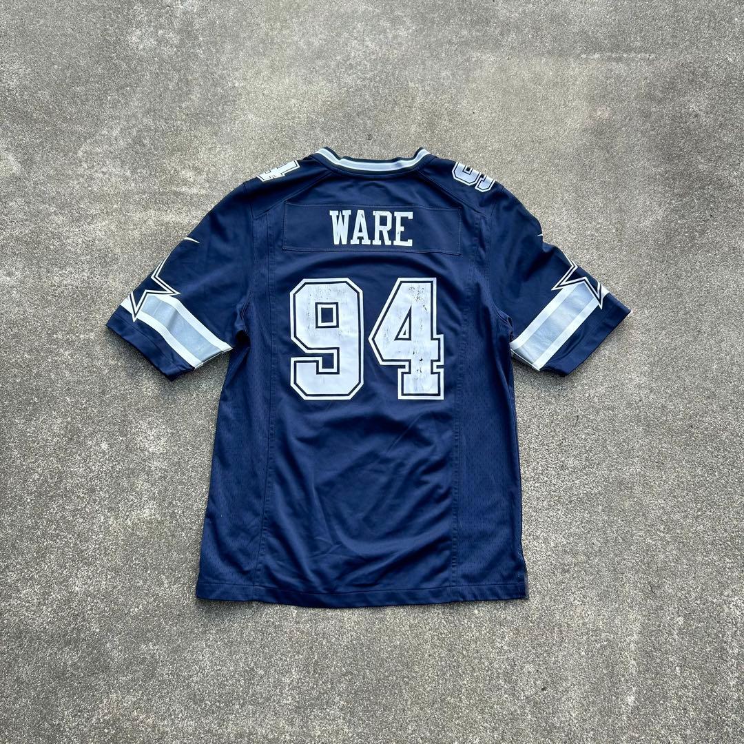 90s NFL ゲームシャツ NIKE cowboys 94 WARE アメフト