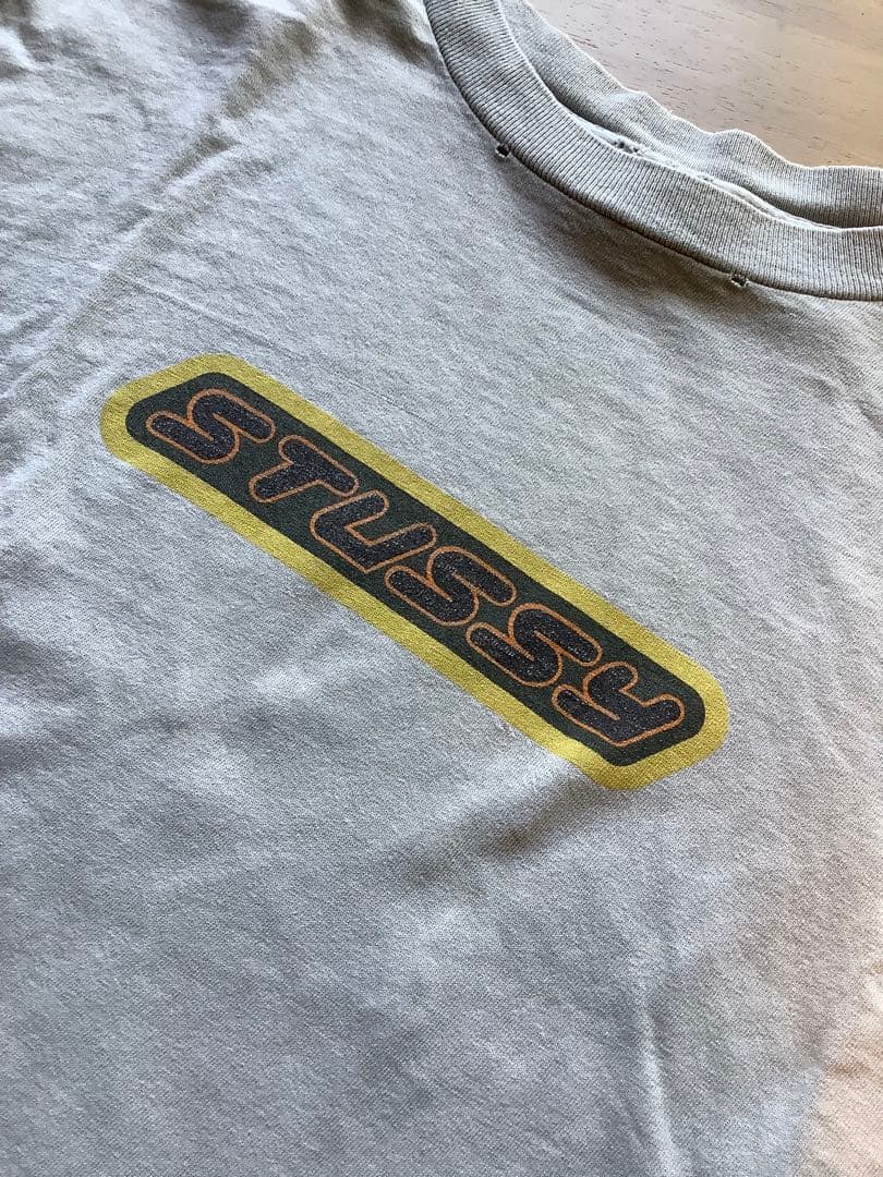 90s oldstussy 白タグ tシャツ