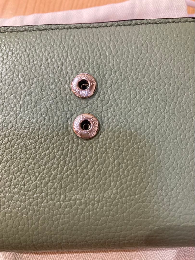 LOEWE ロエベ コンパクトジップウォレット 折り財布 二つ折り財布 美品 革
