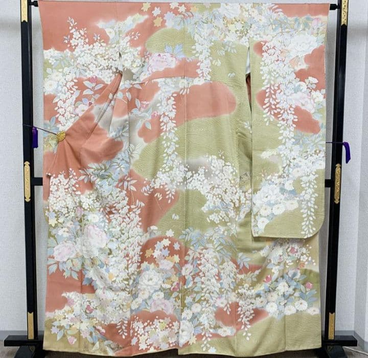 【本日限定価格！！】成人式　振り袖　作家もの　くすみ色
