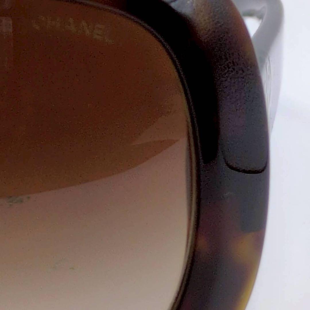 CHANEL シャネル　サングラス　ココマーク　カメリアバタフライ　べっ甲　箱