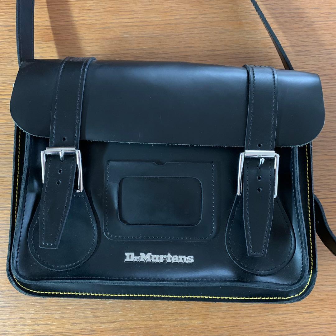 Dr.Martens ドクターマーチン 11インチ レザー サッチェル バッグ