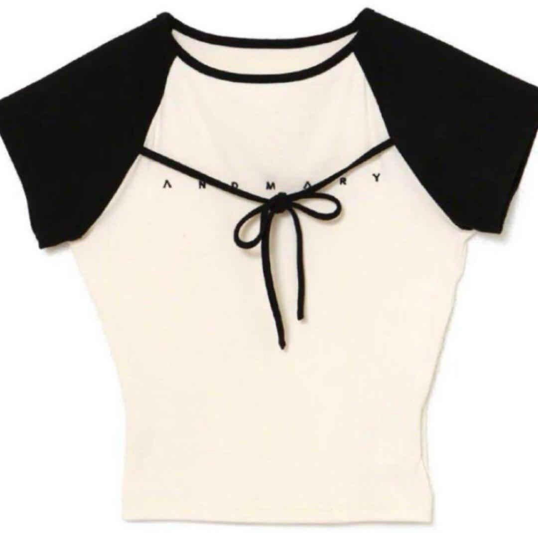 andmary Alma ribbon 人気完売アイテム 新品 トップス top