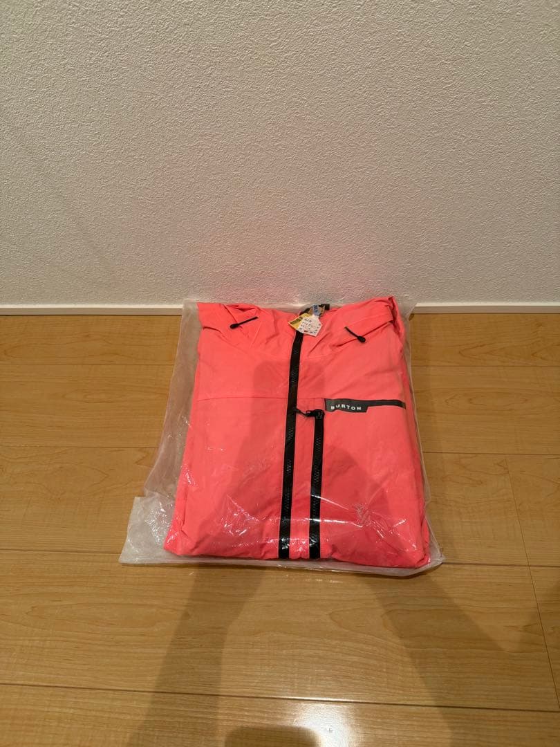 BURTON フード付きスノーボードウェア Lサイズ ピンク