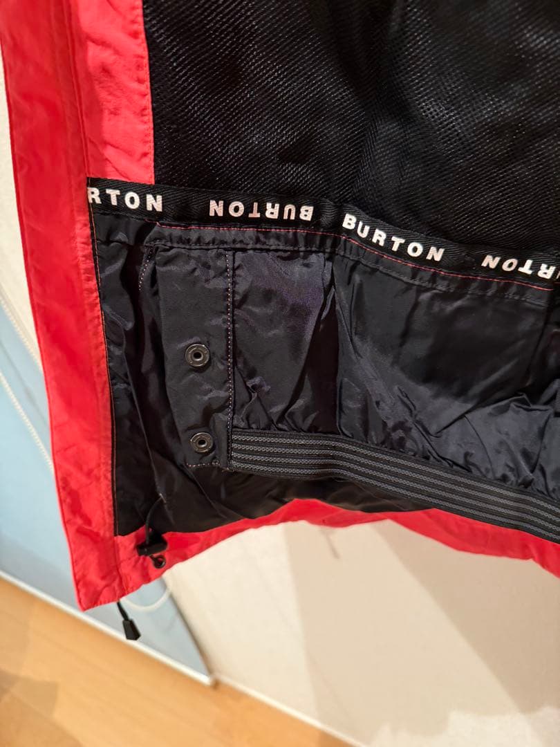 BURTON フード付きスノーボードウェア Lサイズ ピンク