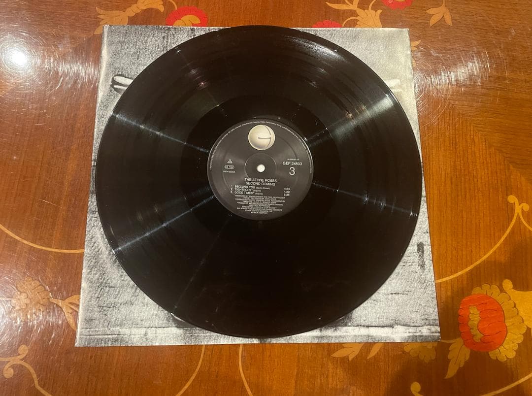 【廃盤レコード】オマケ付き・Stone Roses・Second Coming