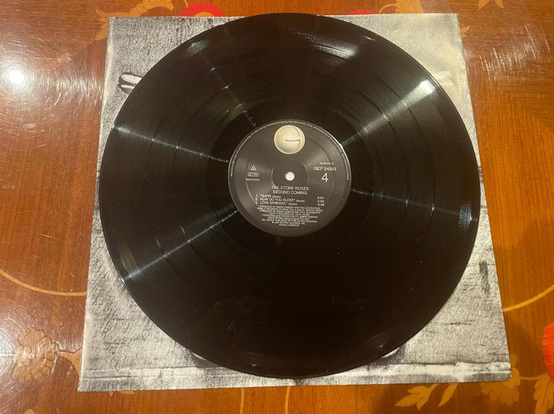 【廃盤レコード】オマケ付き・Stone Roses・Second Coming