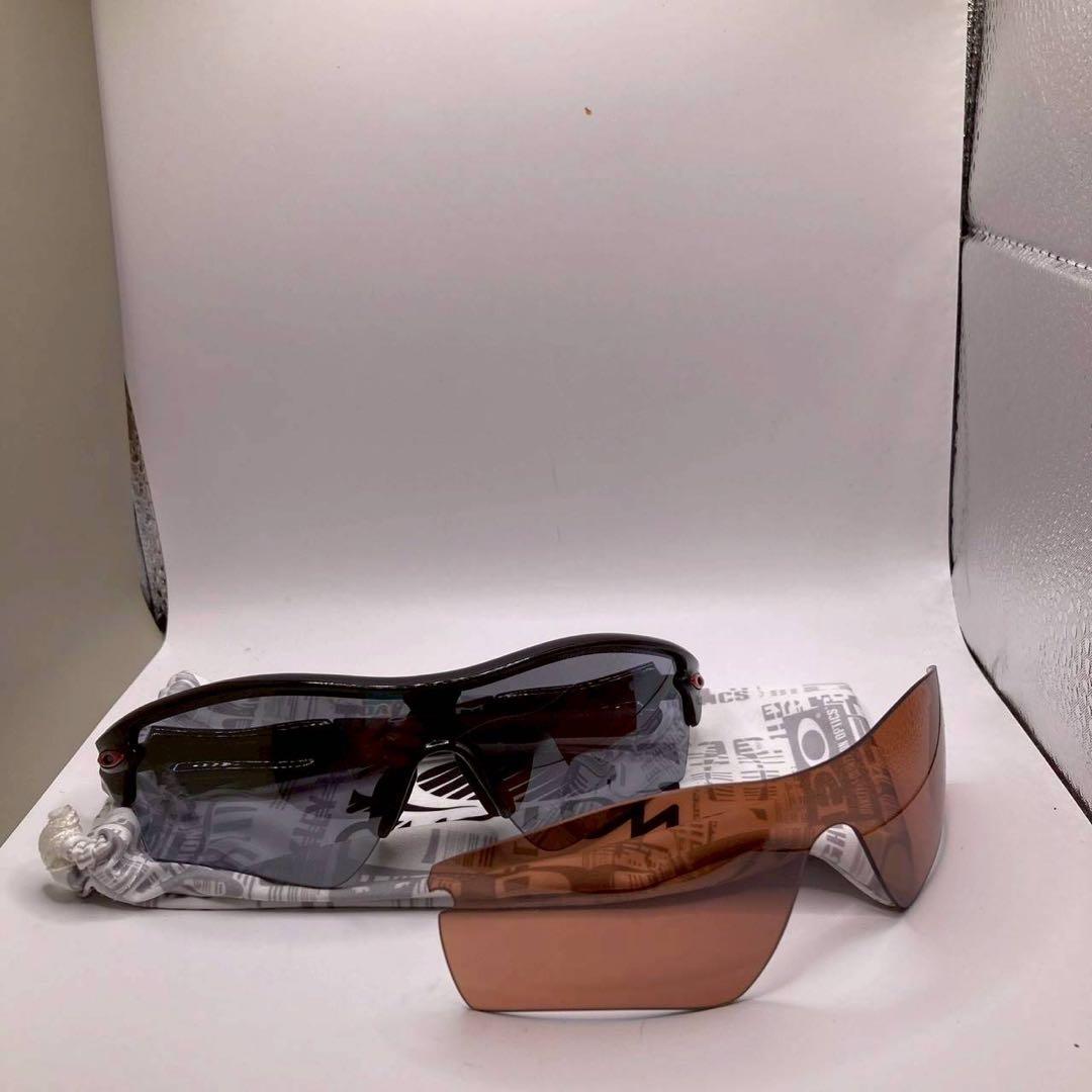 良品　OAKLEY レーダーロックパス　サングラス　ケース　交換レンズ　メンズ