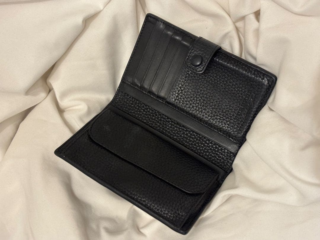 BURBERRY ブラック 二つ折り財布