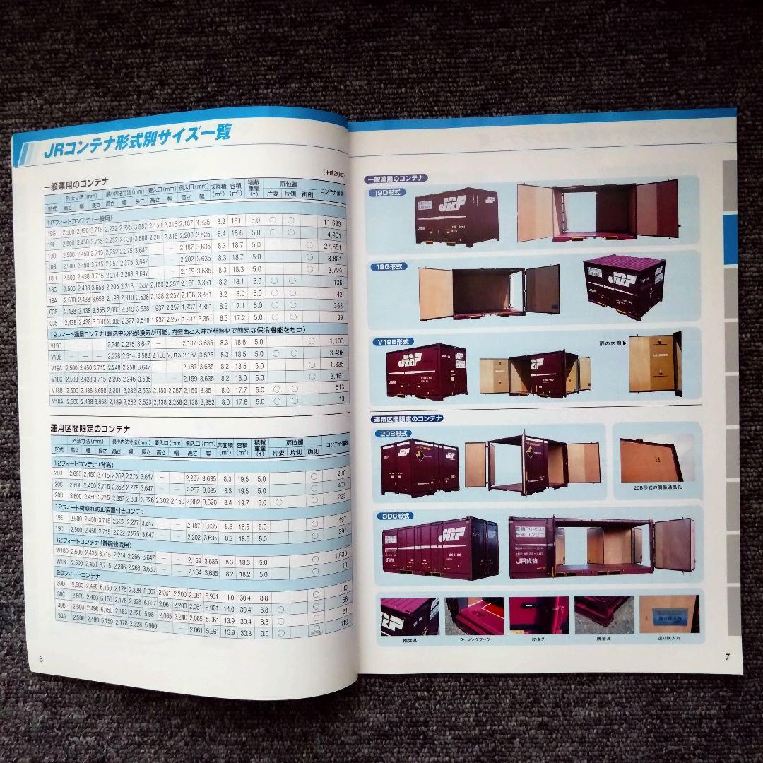 【非売品】JR貨物 コンテナ営業ガイド 鉄道資料 コンテナ