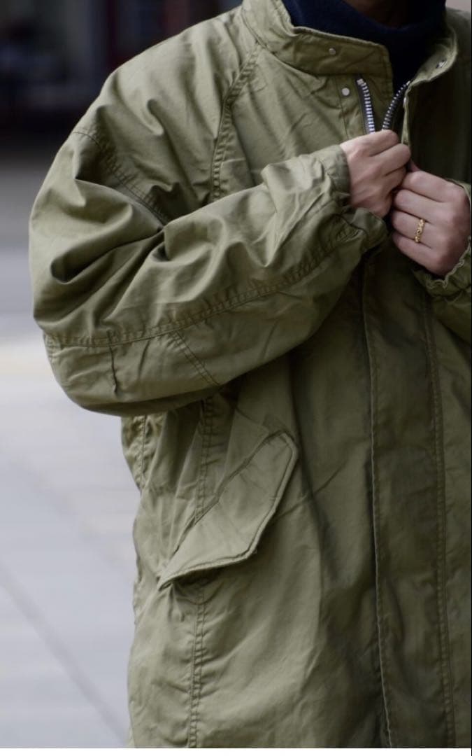 TROOPER COAT C/N GABARDINE NN-J4310 緑