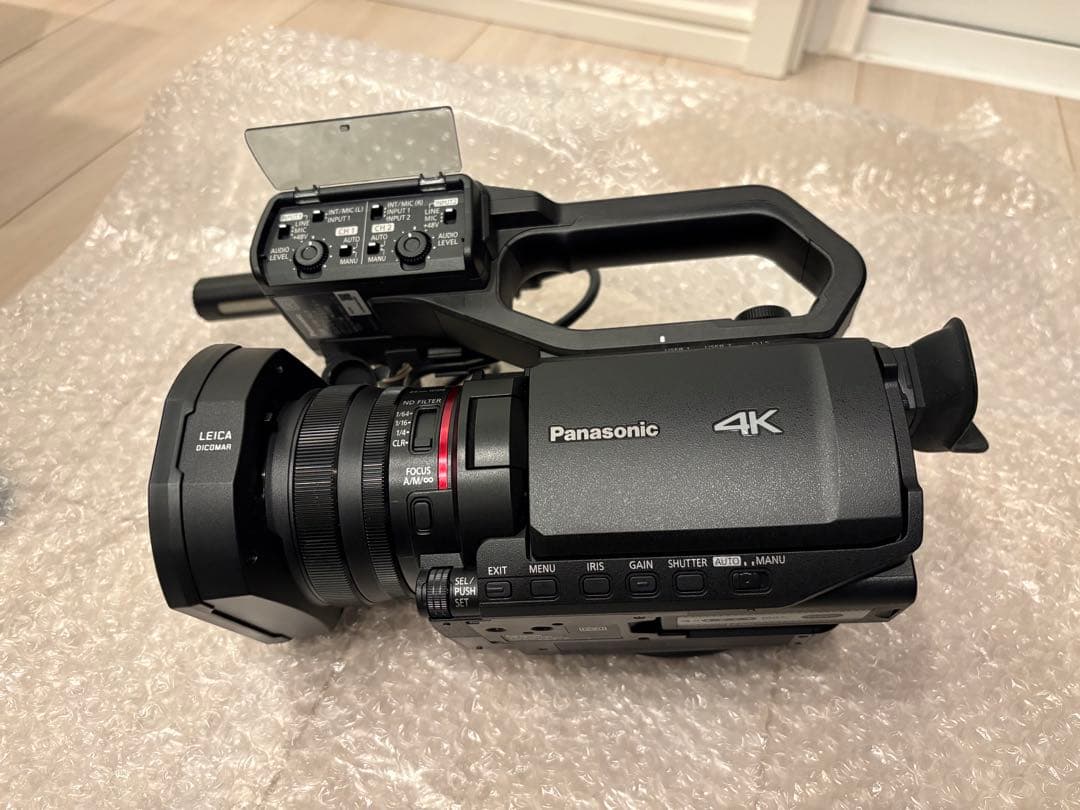 Panasonic HC-X1500 4Kハンドルユニット VW-HU1付