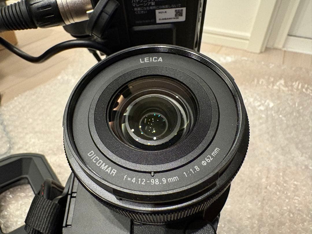 Panasonic HC-X1500 4Kハンドルユニット VW-HU1付