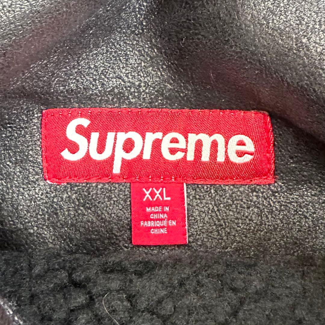 極美品 2XL✨ supreme シュプリーム リバーシブル ベスト ブラック