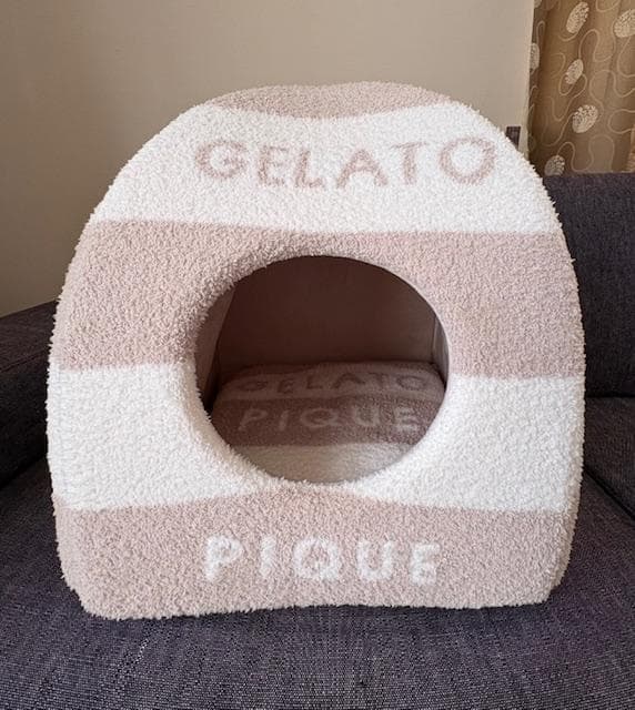 【CAT&DOG】【販路限定商品】ベビモコハウス　ベージュ