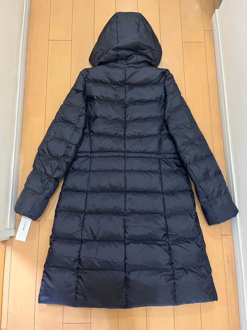 23区今季新品【洗える/撥水加工】シレータフタ ロング ダウンコート38