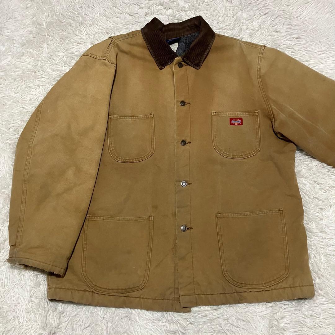 90s Dickies ディッキーズ チョアコート カバーオール ダック XL