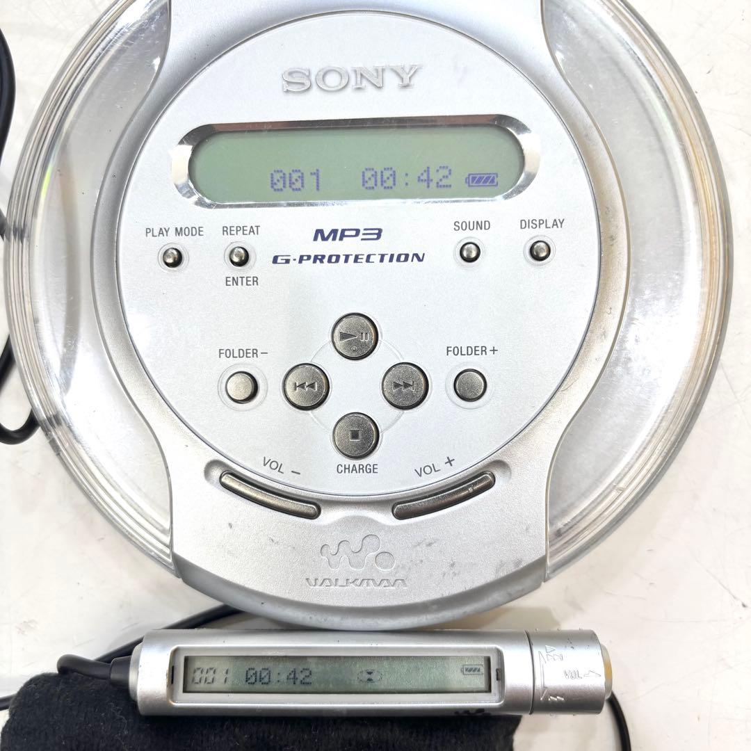 【音出し確認済】SONY CDウォークマン　D-CJ01 リモコン付き　ソニー